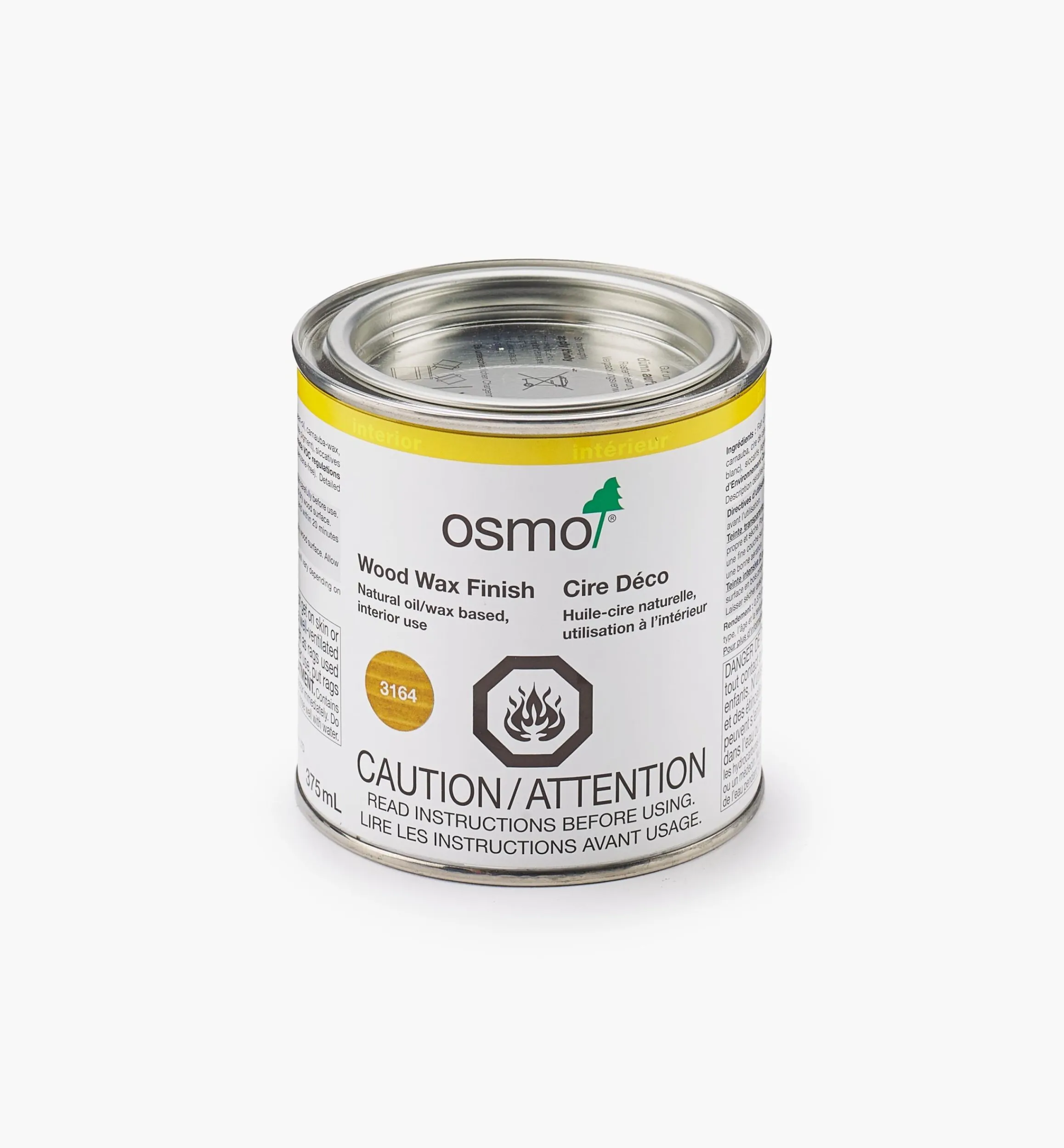 Lee Valley Supplies>Osmo Oak Wood Wax Finish
