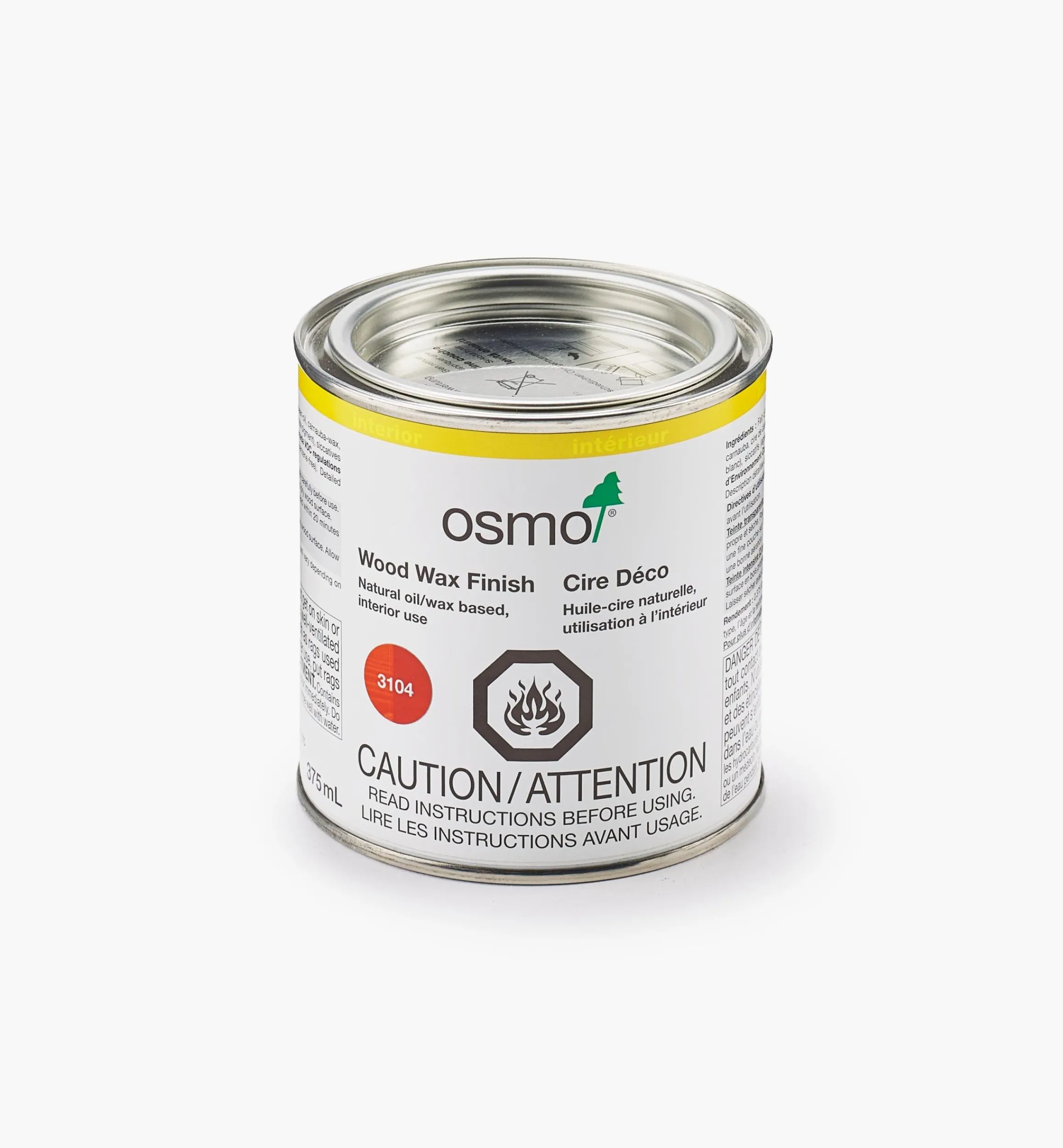 Lee Valley Supplies>Osmo Red Wood Wax Intensive Finish