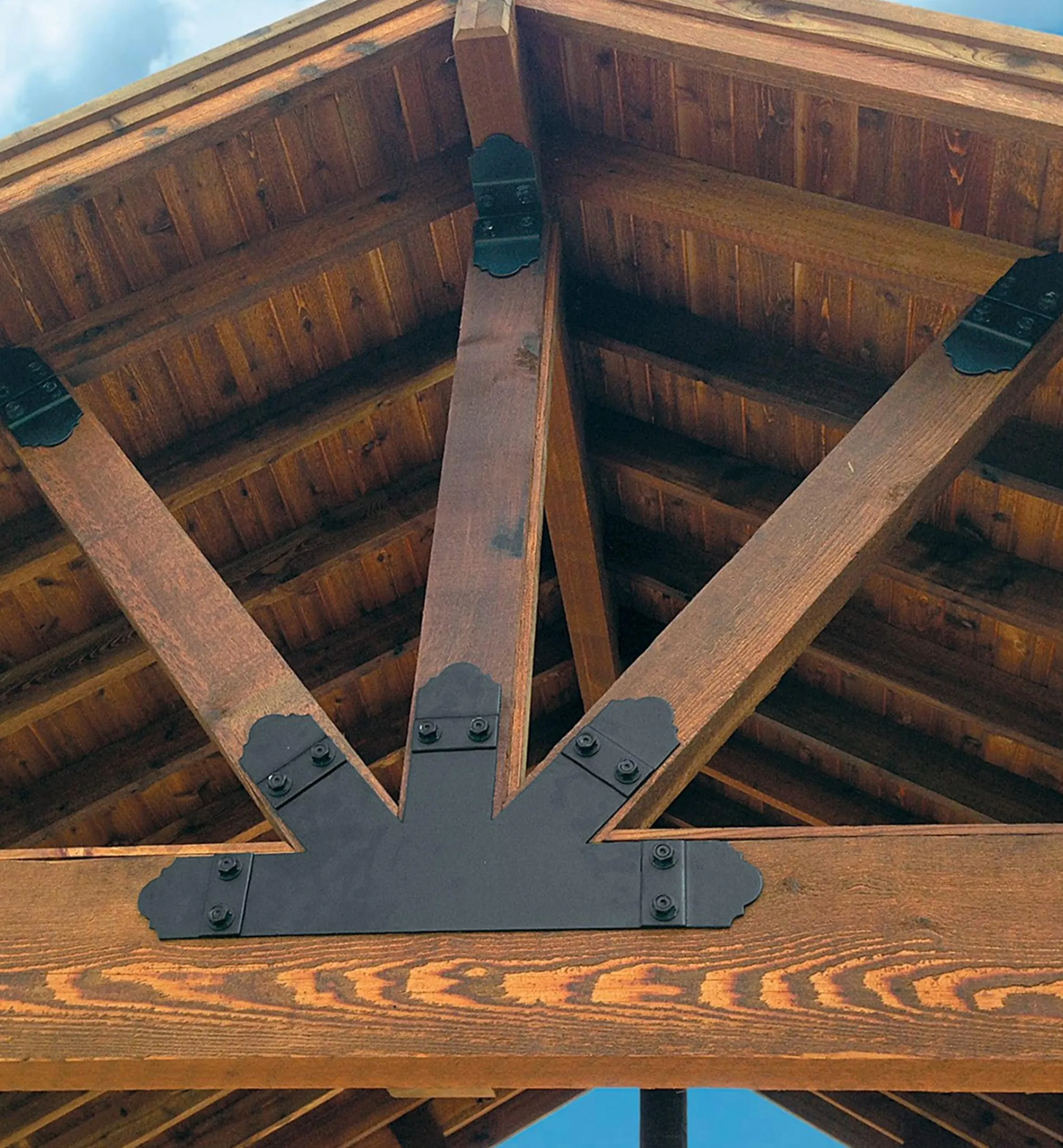 Lee Valley Outdoor Hardware>Ozco 8:12 Truss Base Fan