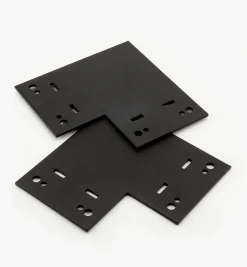 Lee Valley Outdoor Hardware>Ozco Outside 90° Flush-Mount Plates