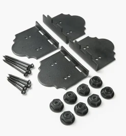 Lee Valley Outdoor Hardware>Ozco Post-to-Beam Brackets For Outdoor Structures