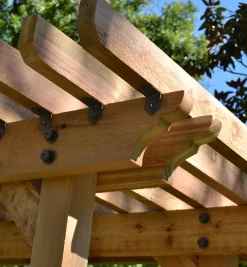 Lee Valley Outdoor Hardware>Ozco Rafter Clips For Outdoor Structures