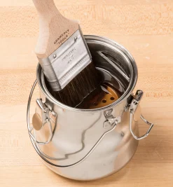 Lee Valley Supplies>Paintbrush Wash Can