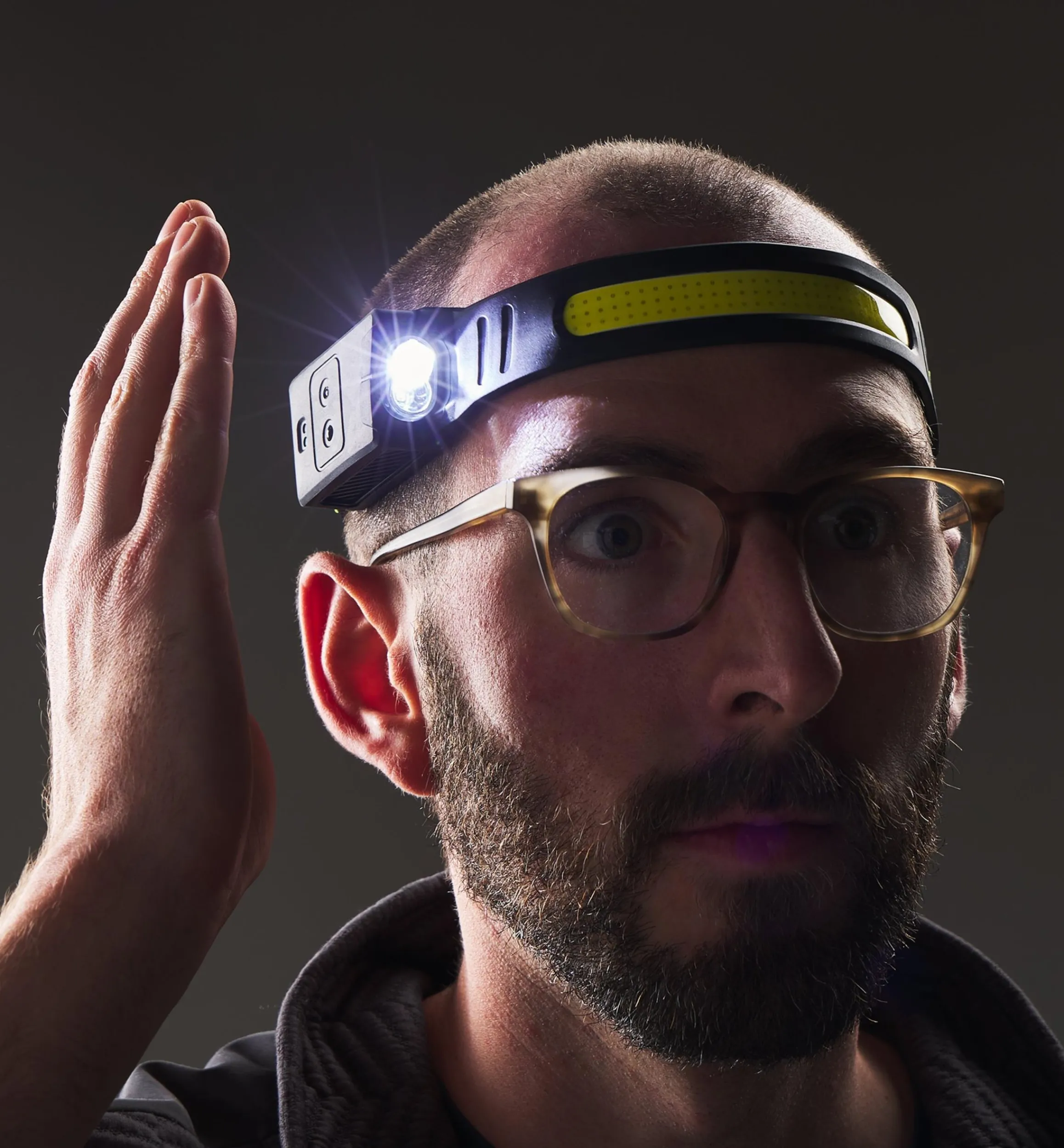 Lee Valley Lighting>Pair Of Rechargeable COB Headlamps