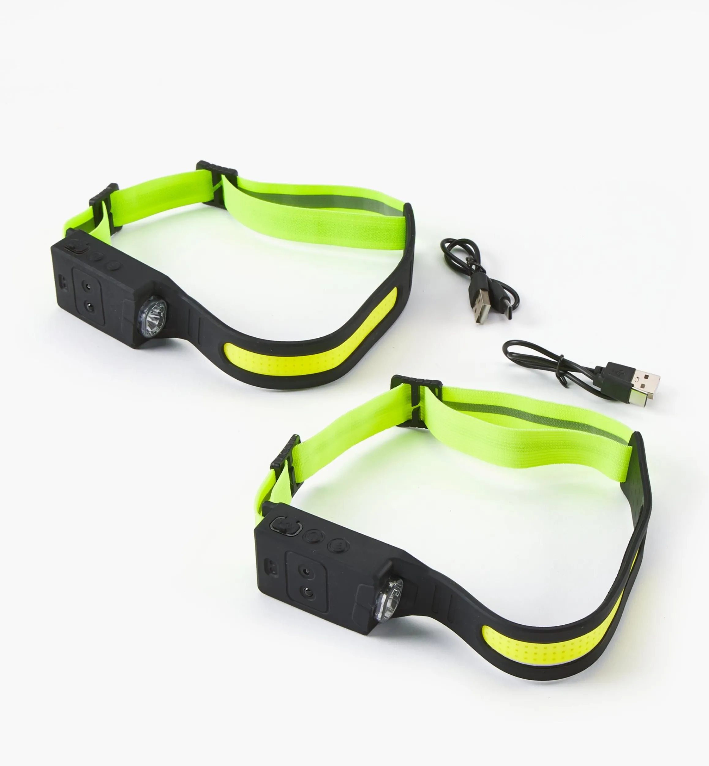 Lee Valley Lighting>Pair Of Rechargeable COB Headlamps