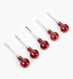 Lee Valley Hand Tools>Palm-Handle Basic Carving Set