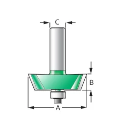 Lee Valley Routing>Panel Raising Bit For Shaker-Style Doors
