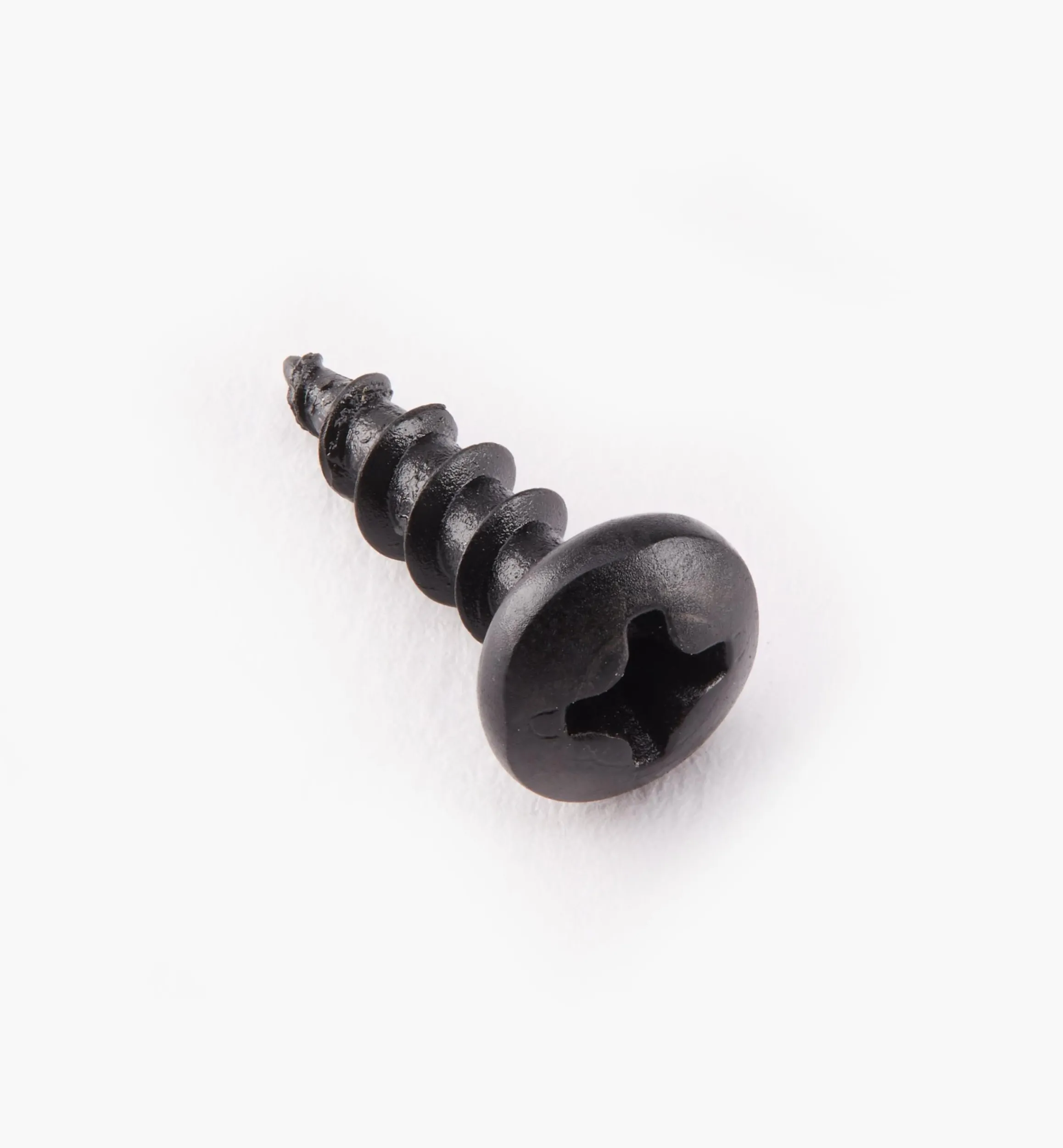 Lee Valley Screws>Pan-Head Black Steel Screws