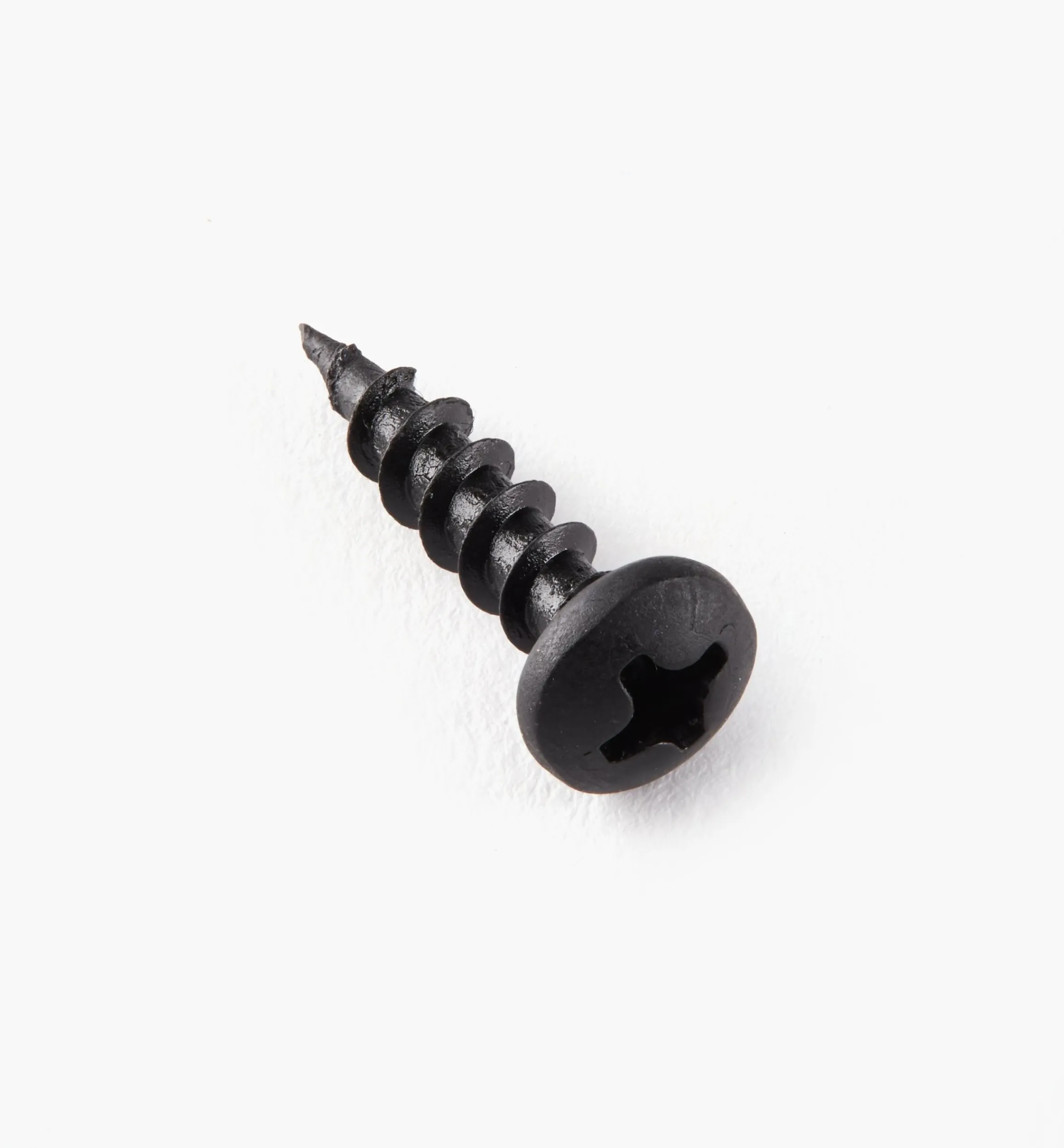 Lee Valley Screws>Pan-Head Black Steel Screws