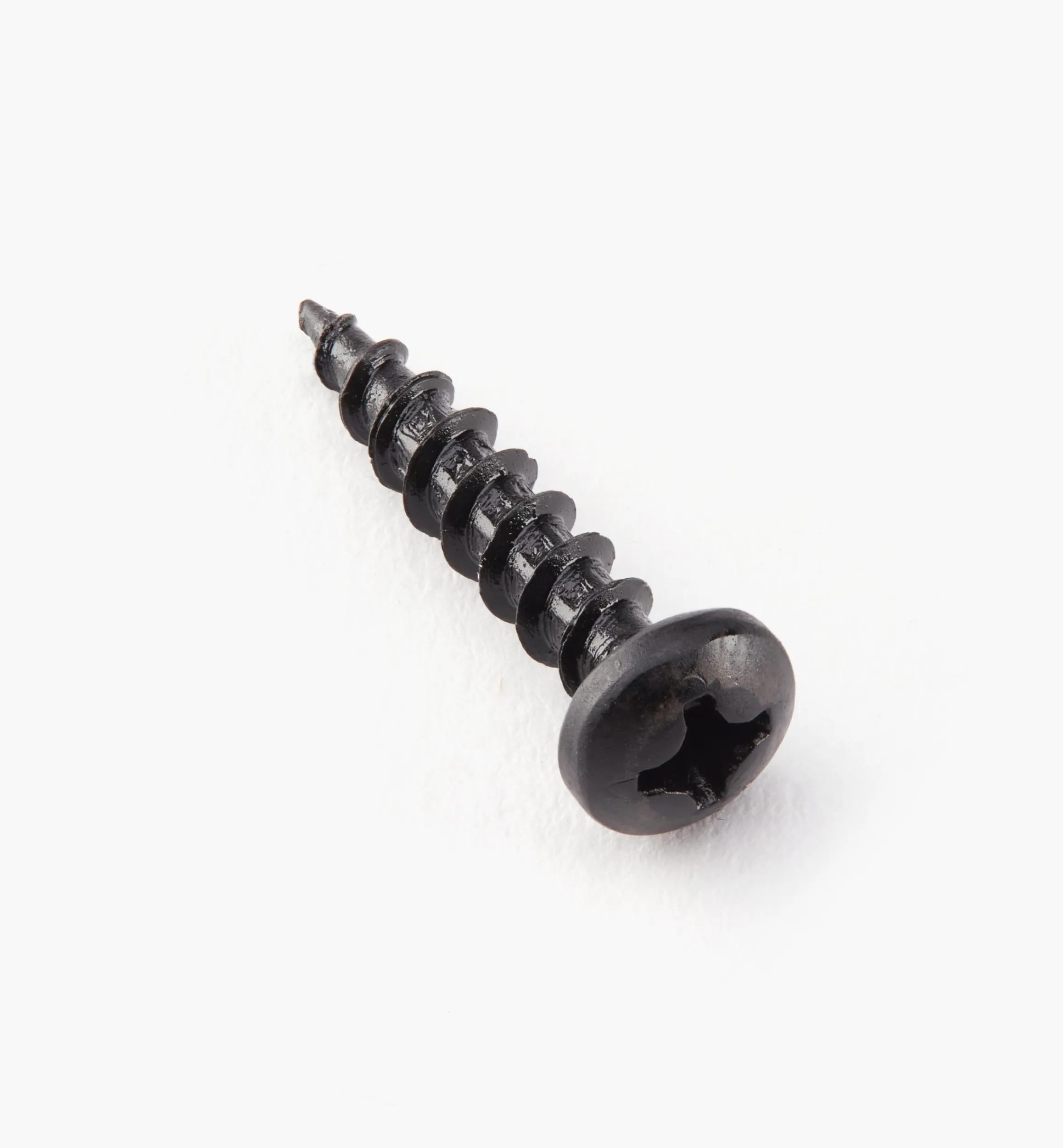 Lee Valley Screws>Pan-Head Black Steel Screws