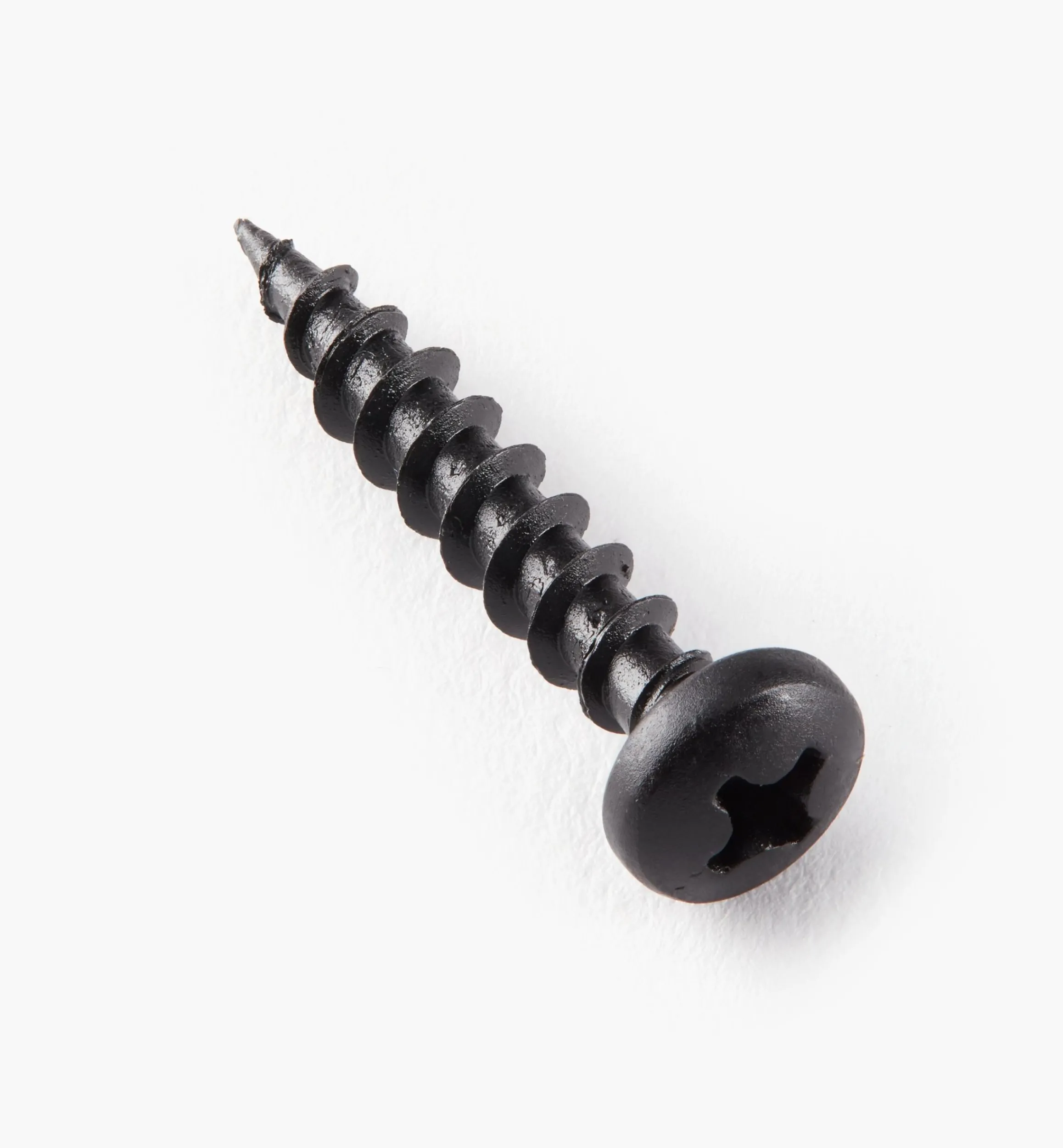 Lee Valley Screws>Pan-Head Black Steel Screws