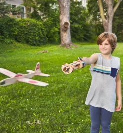 Lee Valley Toys & Games>Paper Airplane Launcher Kit
