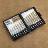 Lee Valley Power Tool Accessories>14-Pc. Hex-Shank Twist Bit Set