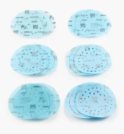 Lee Valley Supplies>18-Pc. Sample Pack Of 5" Fine Galaxy Multifit Grip Discs