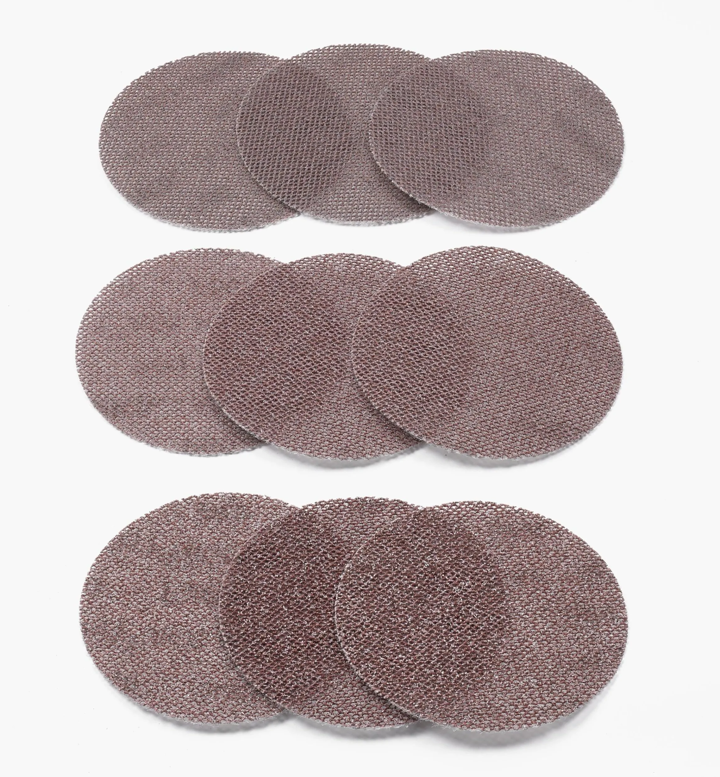 Lee Valley Supplies>9-Pc. Sample Pack Of Mirka 5" Abranet Ace HD Grip Discs