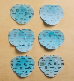Lee Valley Supplies>18-Pc. Sample Pack Of Mirka 5" Fine Galaxy Grip Discs