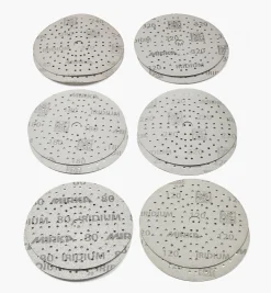 Lee Valley Supplies>12-Pc. Sample Pack Of Mirka 6" 121-Hole Iridium Grip Discs