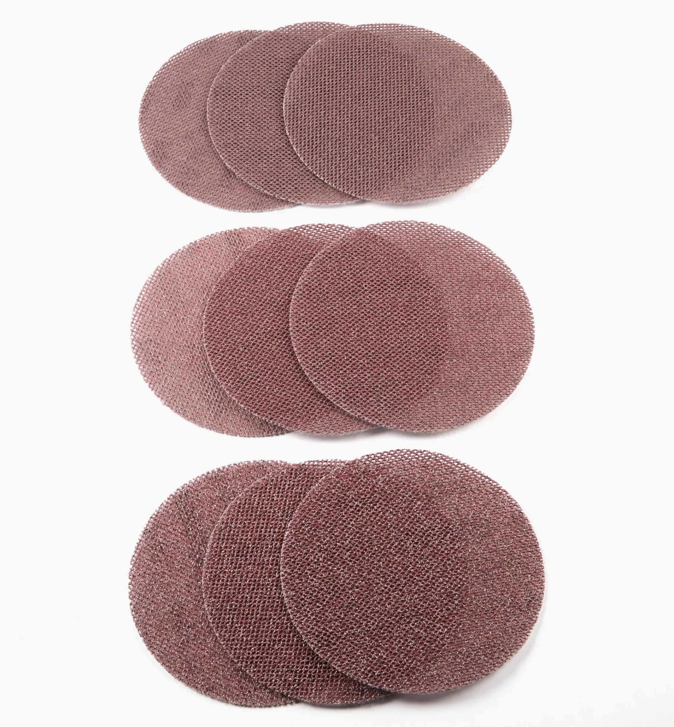 Lee Valley Supplies>9-Pc. Sample Pack Of Mirka 6" Abranet Ace HD Grip Discs