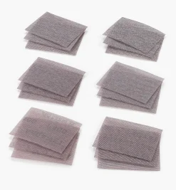 Lee Valley Supplies>18-Pc. Sample Pack Of Mirka Abranet 3" × 4" Grip Sheets
