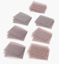 Lee Valley Supplies>21-Pc. Sample Pack Of Mirka Abranet Ace 3" × 4" Grip Sheets