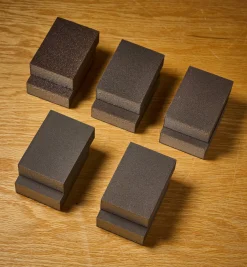 Lee Valley Supplies>10-Pc. Sample Pack Of Mirka Four-Sided Abrasive Sponges