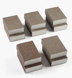 Lee Valley Supplies>10-Pc. Sample Pack Of Mirka Four-Sided Abrasive Sponges