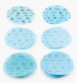 Lee Valley Supplies>18-Pc. Sample Pack Of Mirka Fine 6" Galaxy Grip Discs