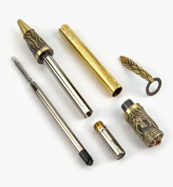 Lee Valley Project Supplies>Phoenix Rising Ballpoint Twist Pen Hardware