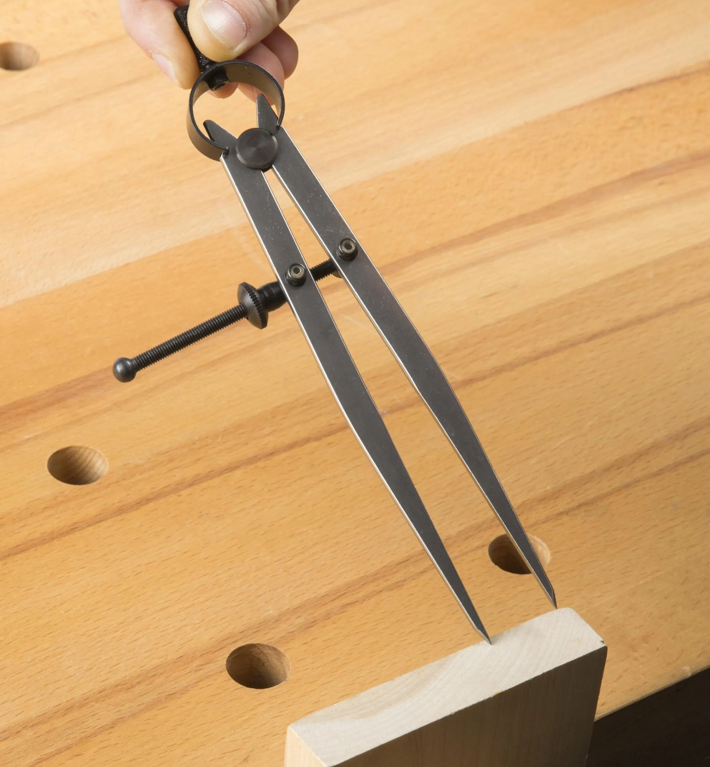 Lee Valley Marking & Measuring>4-Piece Dividers & Calipers Set