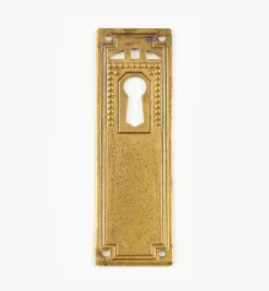 Lee Valley Escutcheons>Pierced Vertical Plate Escutcheon