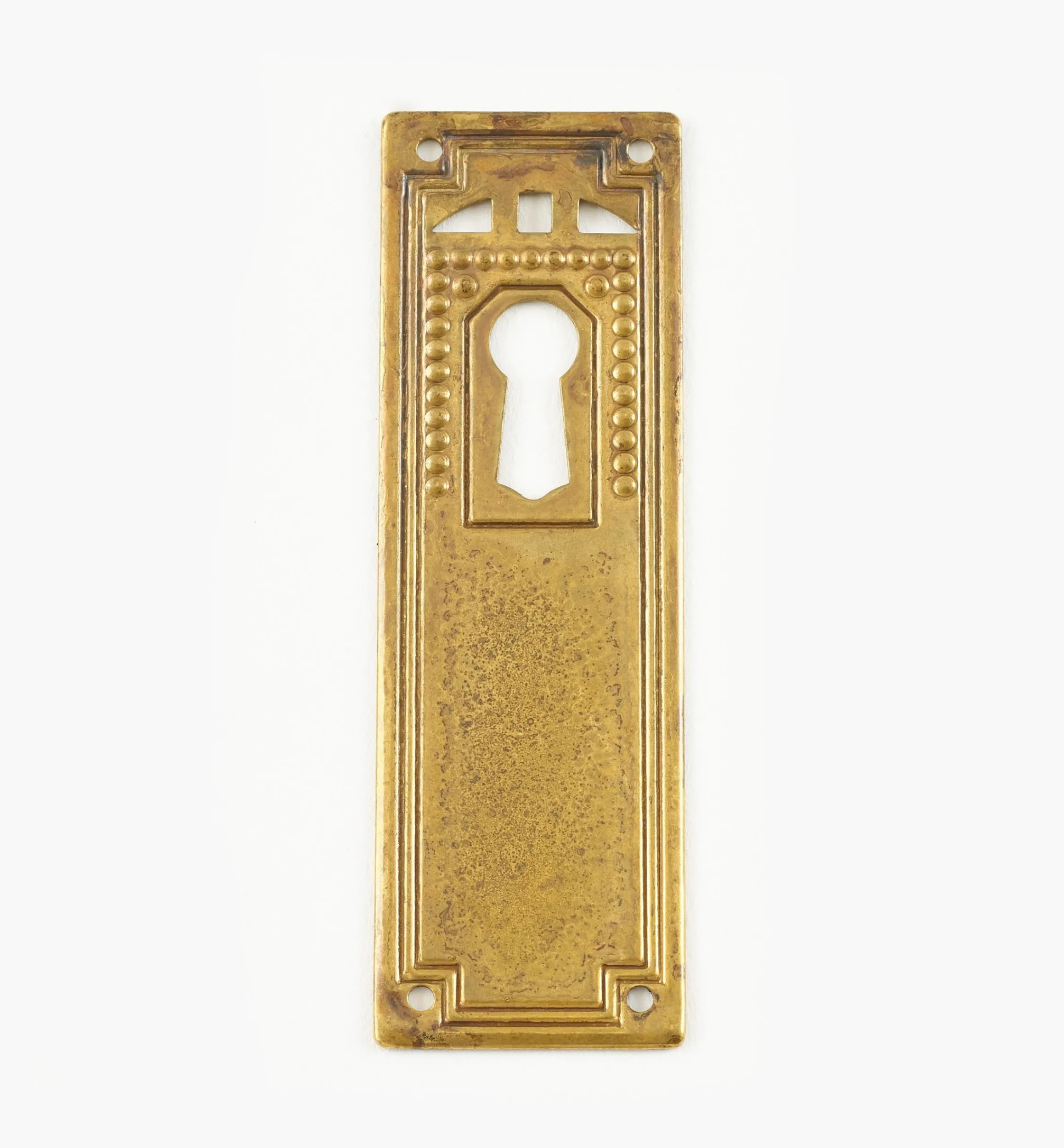 Lee Valley Escutcheons>Pierced Vertical Plate Escutcheon