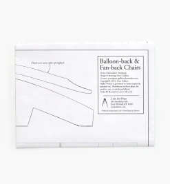 Lee Valley Plans>Plans From Chairmaker's Notebook