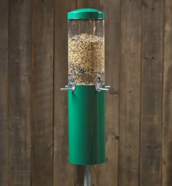 Lee Valley Birding>Pole-Mounted Squirrel-Proof Bird Feeder
