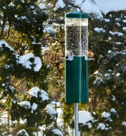 Lee Valley Birding>Pole-Mounted Squirrel-Proof Bird Feeder