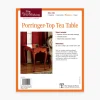 Lee Valley Plans>Porringer-Top Tea Table Plan