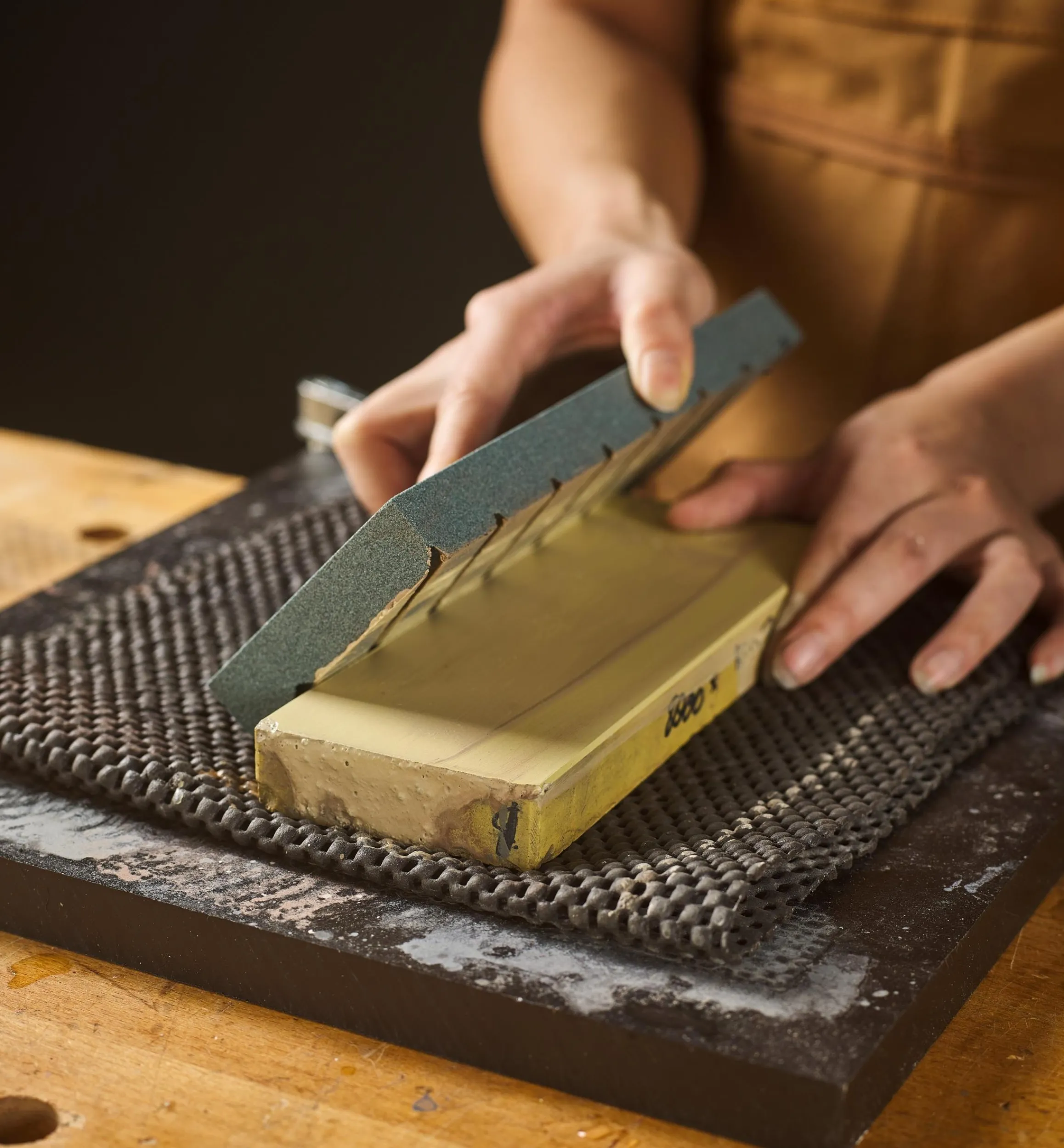 Lee Valley Sharpening>Pride Abrasive Truing Stone For Water Stones