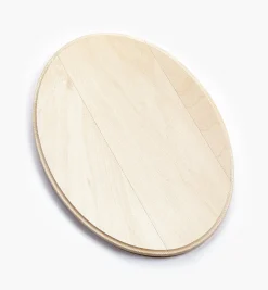 Lee Valley Supplies>Profiled-Edge Oval Basswood Plaques