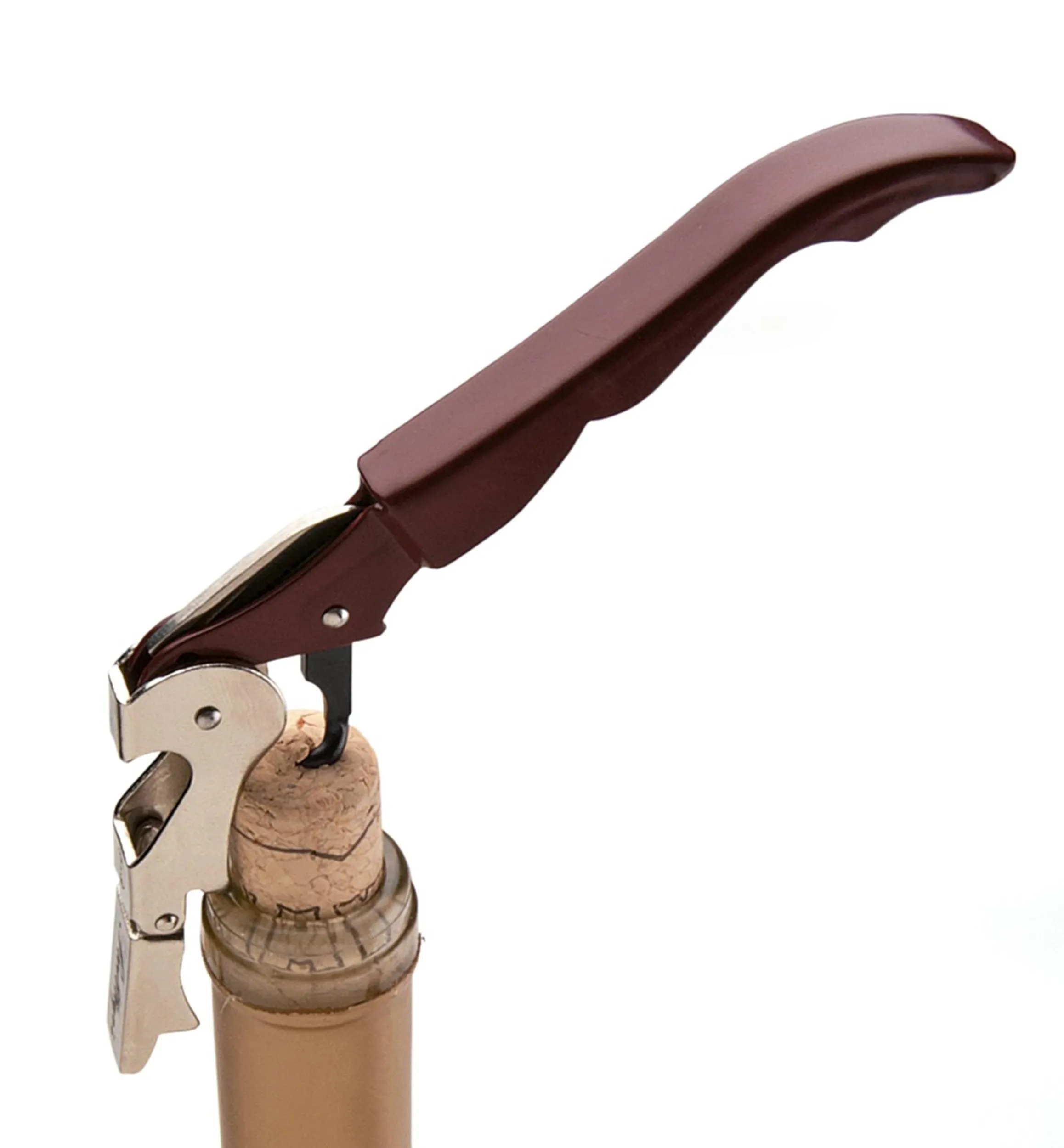 Lee Valley Barware>Pulltap Double-Lever Corkscrew