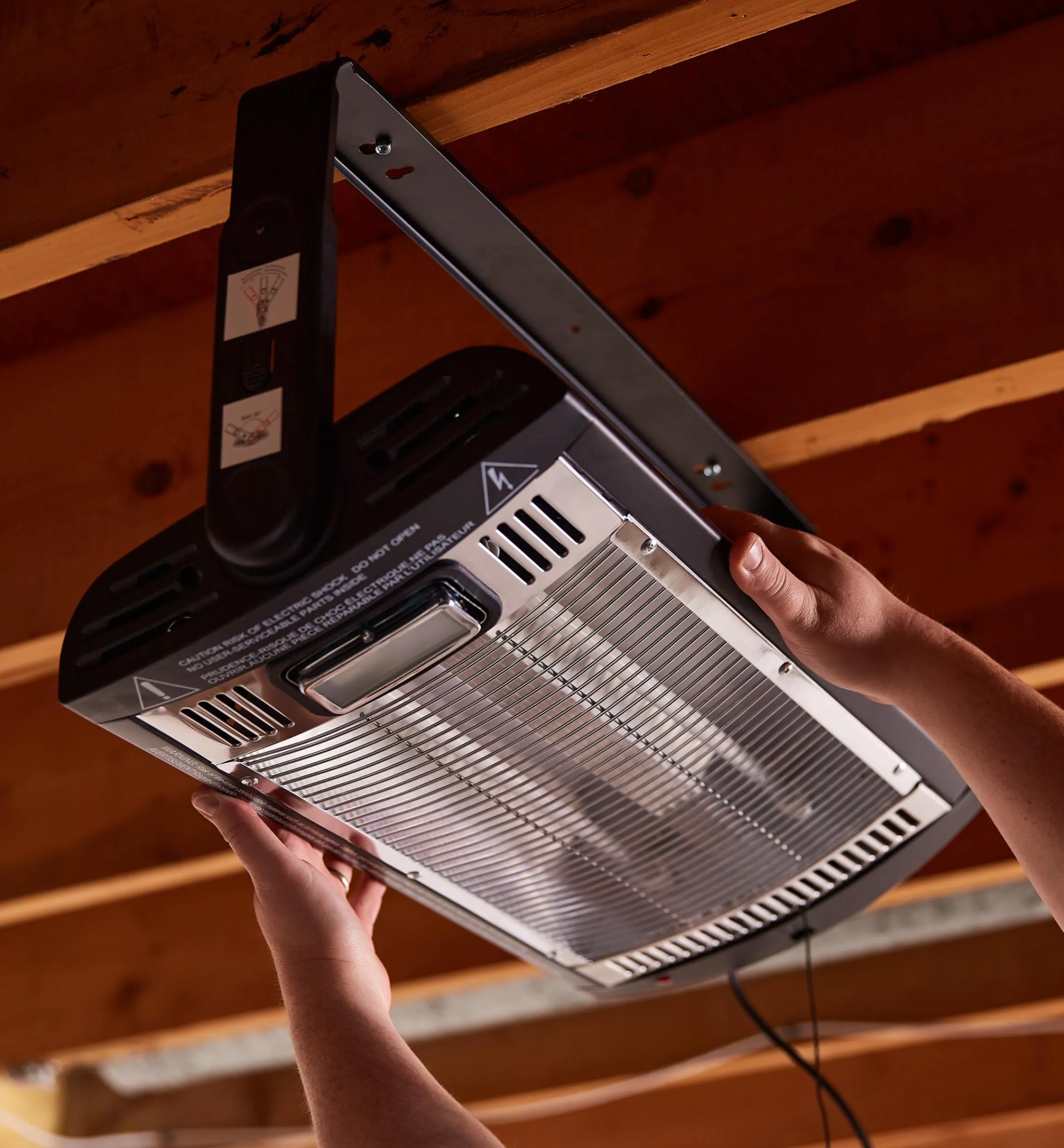 Lee Valley Workshop>Quartz Overhead Radiant Heater