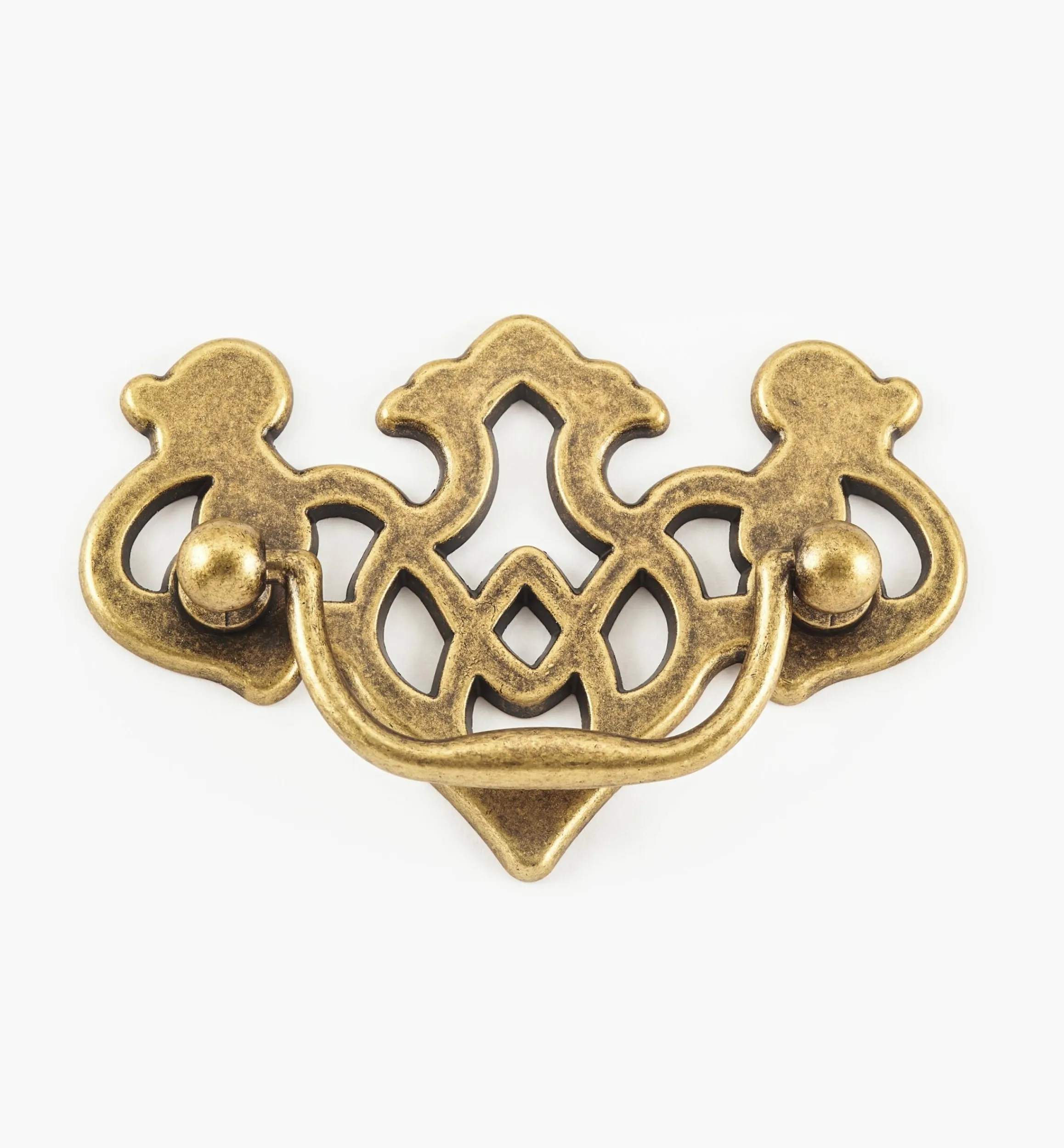 Lee Valley Pulls>Queen Anne Plate Handle