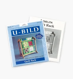 Lee Valley Plans>Quilt Rack Plan