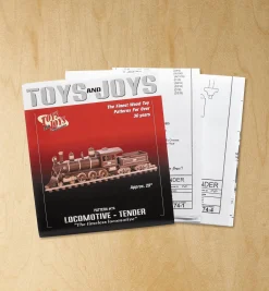 Lee Valley Plans>Railroad Vehicle Toy Plans