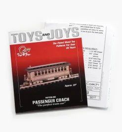 Lee Valley Plans>Railroad Vehicle Toy Plans