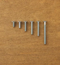 Lee Valley Fasteners>Rampa 1/4-20 Mushroom-Head Bolts