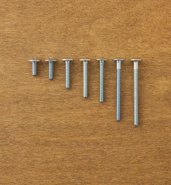 Lee Valley Fasteners>Rampa M6 Mushroom-Head Bolts