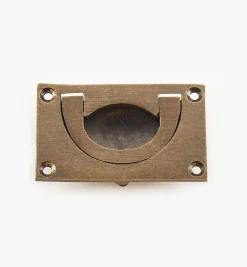 Lee Valley Pulls>Rectangular Campaign-Style Chest Handle