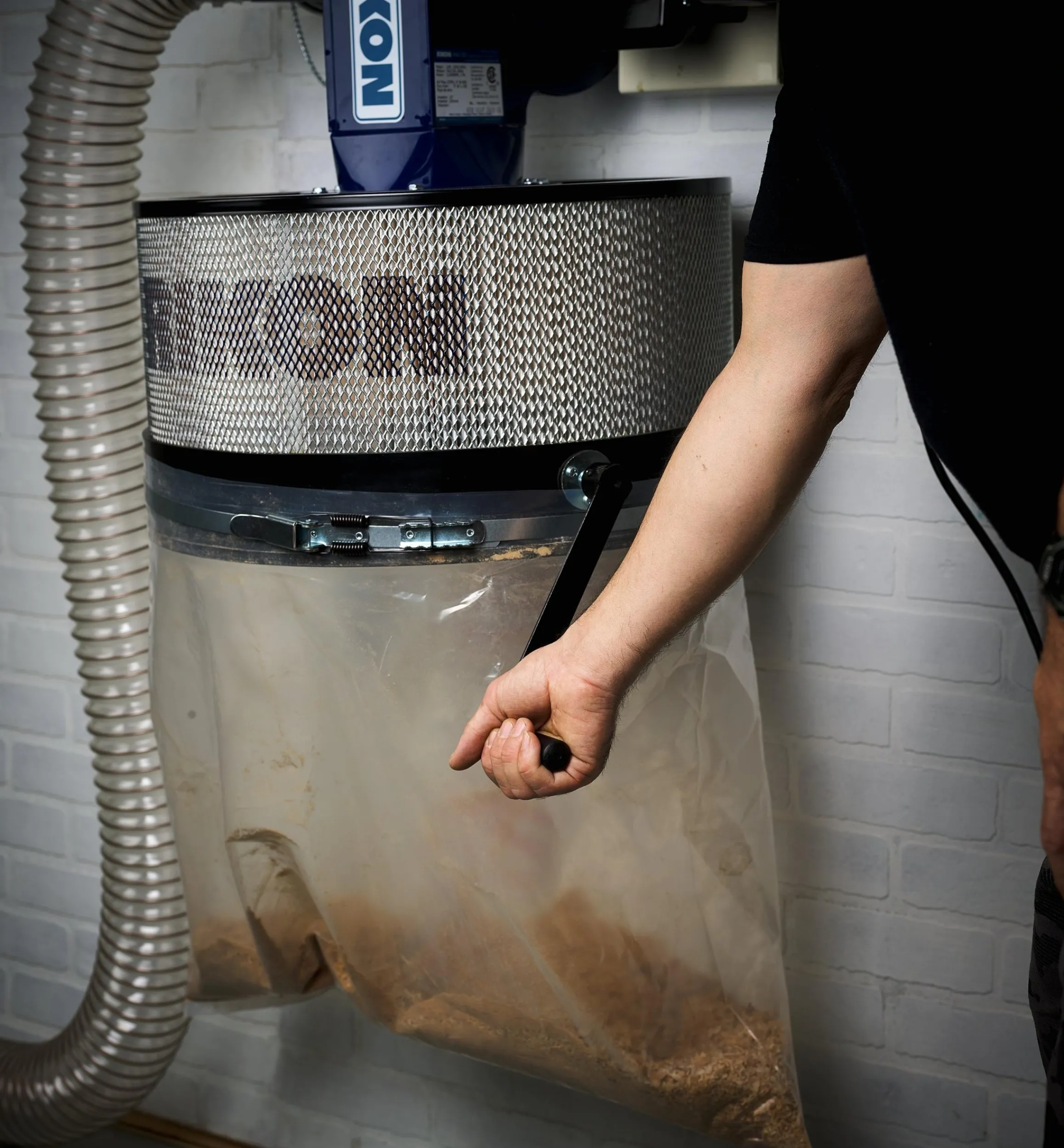 Lee Valley Workshop>Replacement Dust Bags For Rikon 1 Hp Wall-Mount Dust Collector (Model 60-902)