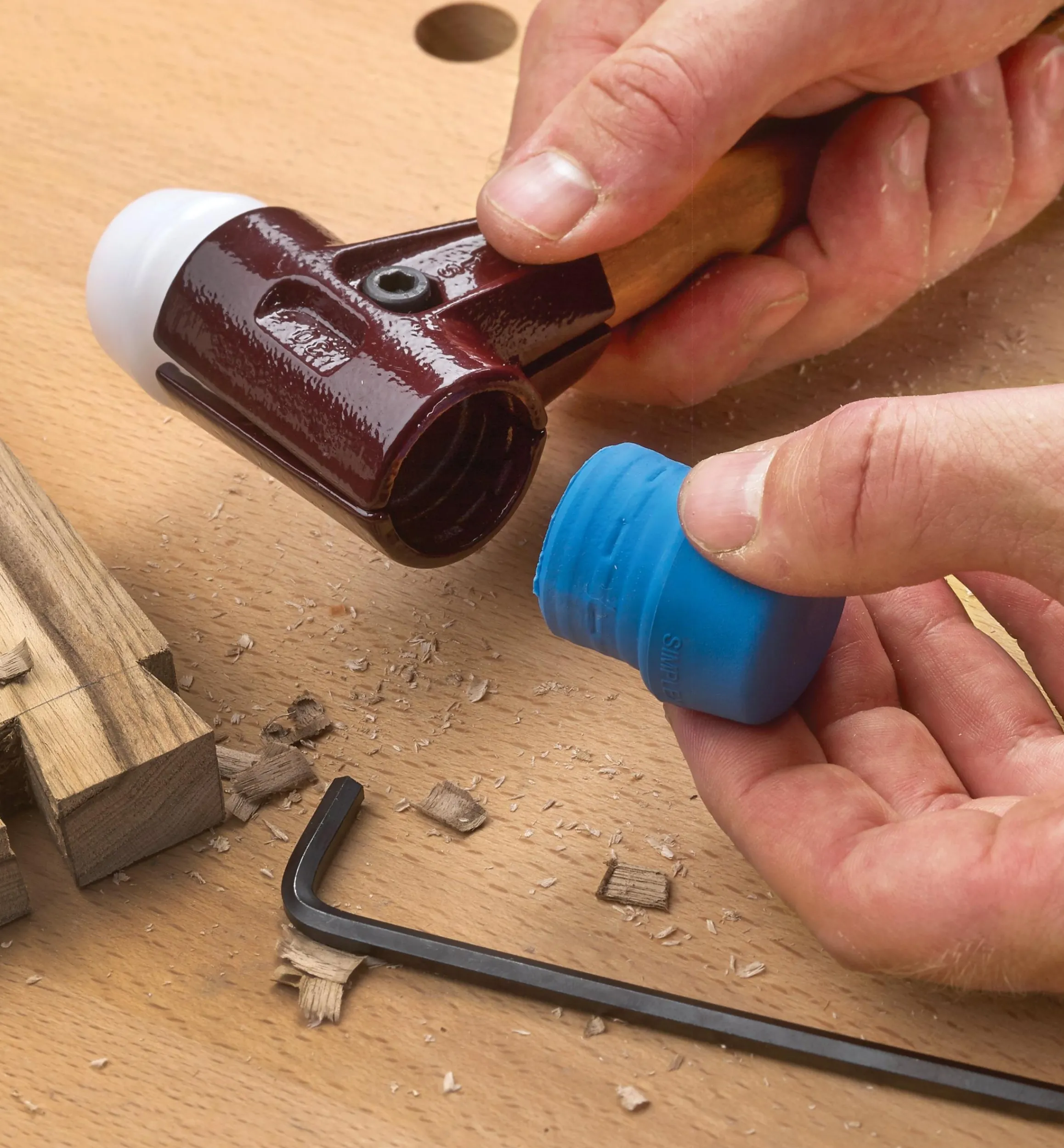 Lee Valley Hand Tools>Replacement Face Inserts For Halder Simplex Mallet