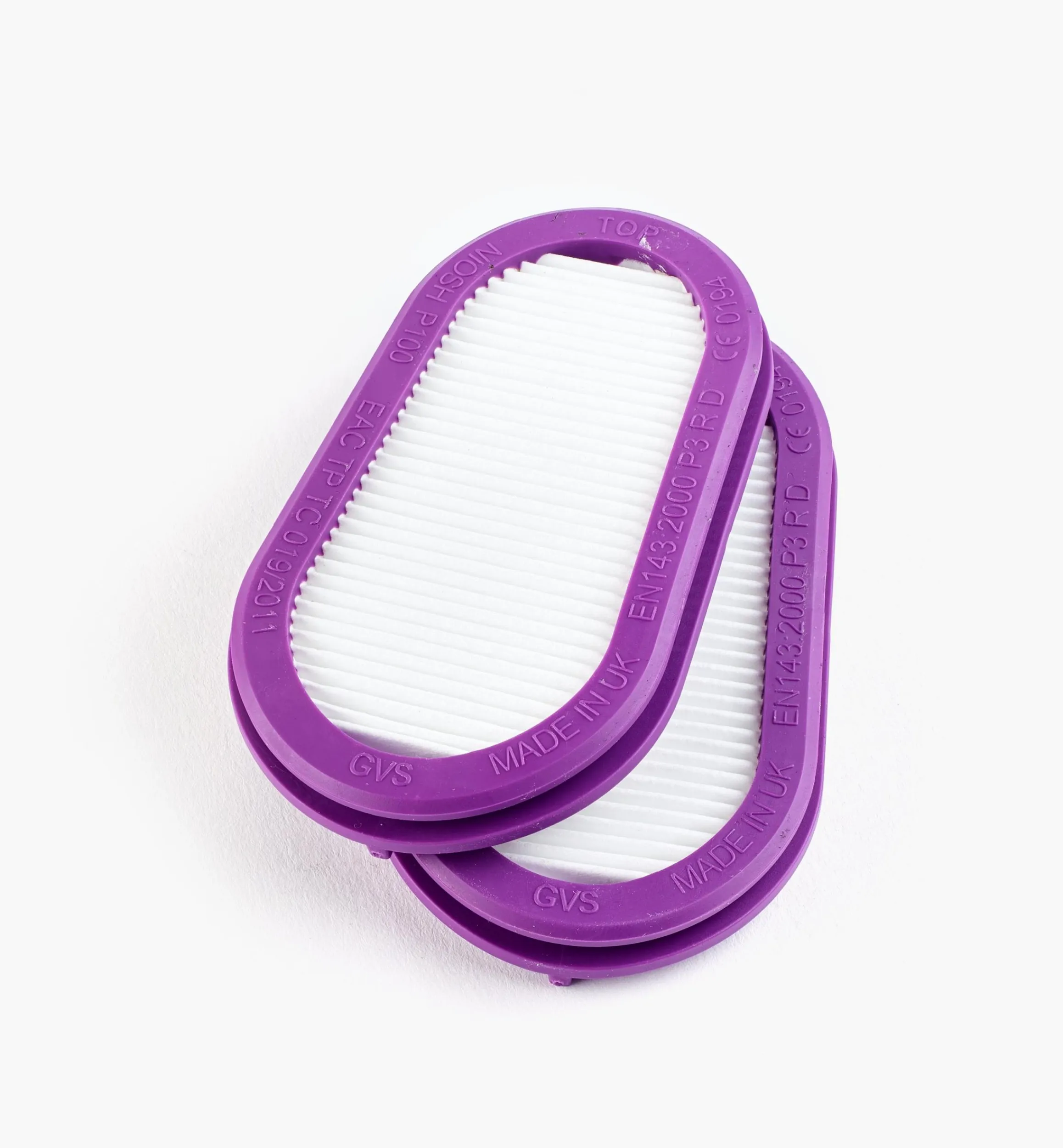 Lee Valley Safety Gear>Replacement Filters For Elipse Low-Profile Dust Respirator