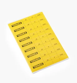 Lee Valley Supplies>Replacement Turning Tool Labels For Tormek Jigs